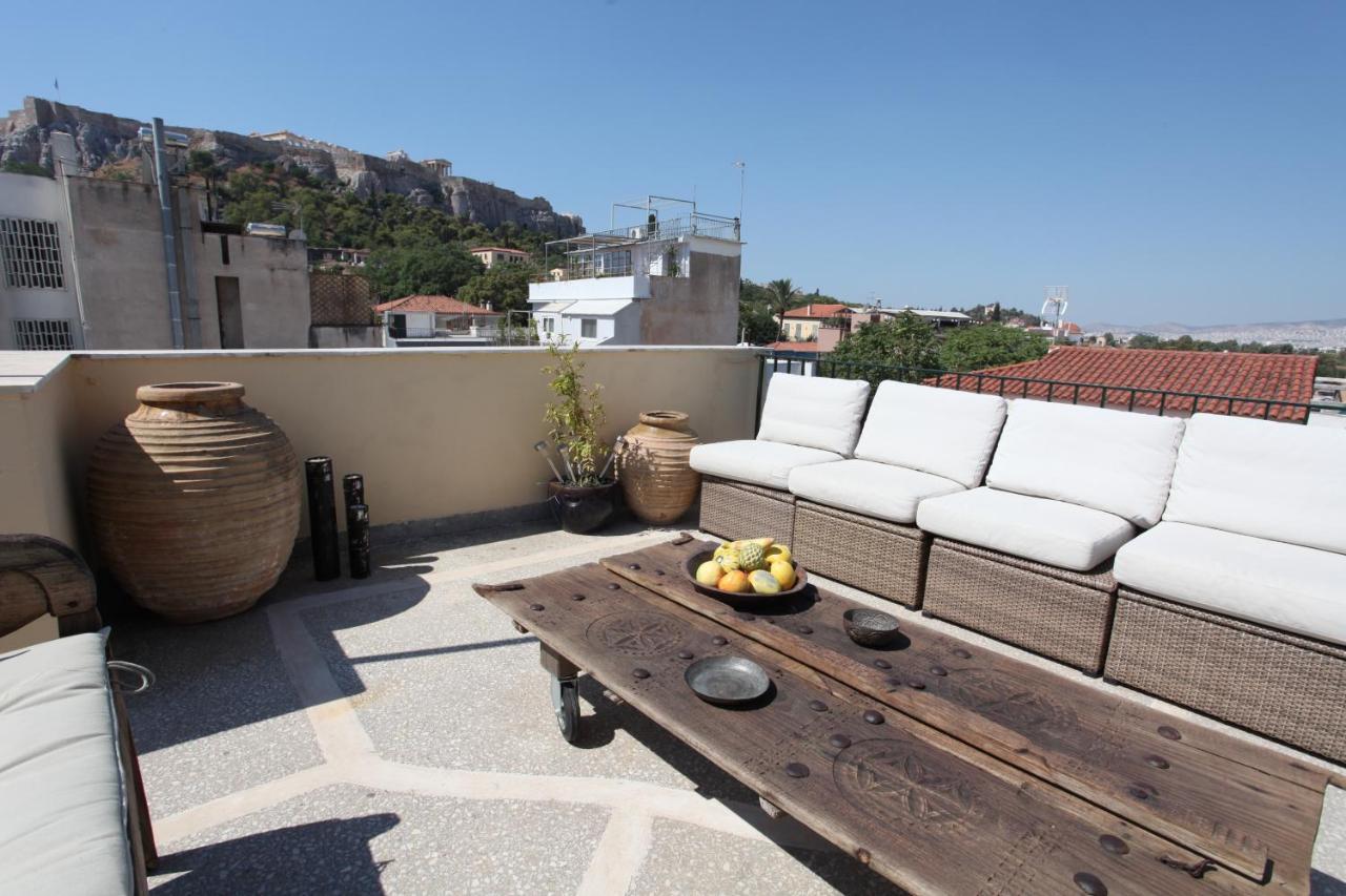 Plaka Two-Storey Penhouse With Acropolis Views Pl6 Athens Exterior photo