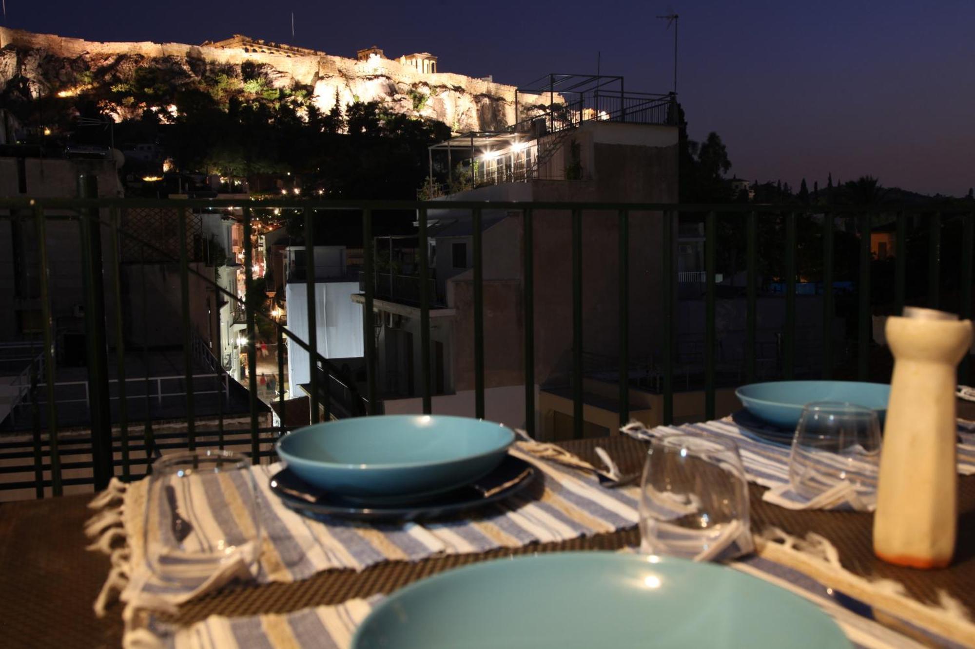 Plaka Two-Storey Penhouse With Acropolis Views Pl6 Athens Exterior photo