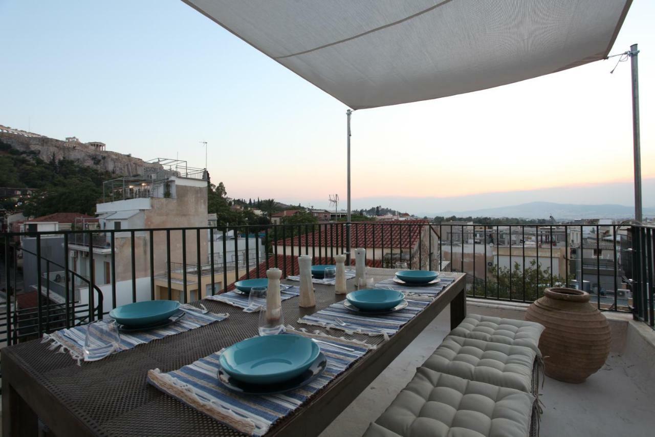 Plaka Two-Storey Penhouse With Acropolis Views Pl6 Athens Exterior photo