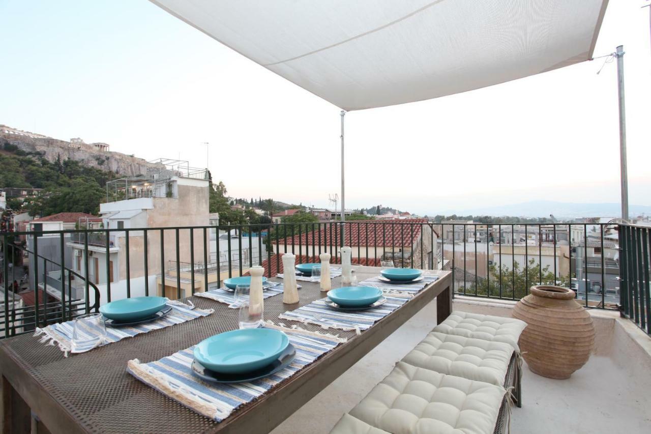 Plaka Two-Storey Penhouse With Acropolis Views Pl6 Athens Exterior photo